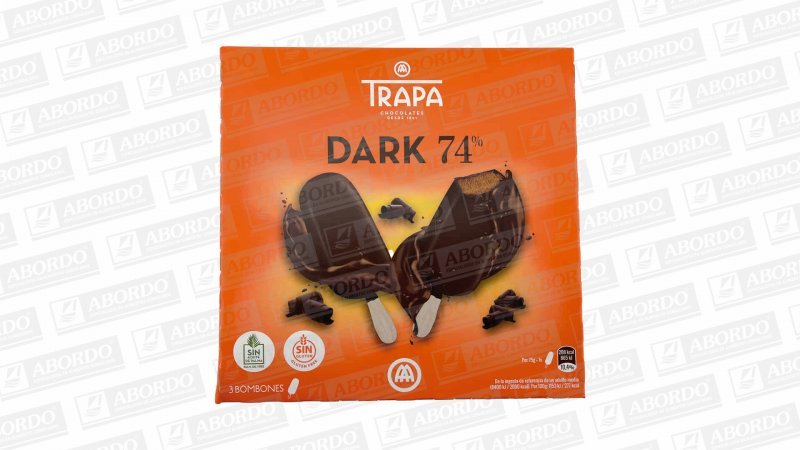 Bombon Dark Trapa 74% (3 x 100 ml)