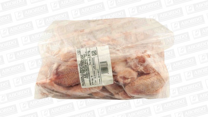 Alas de pollo 1ª (90/130 g/pza.) Bloque